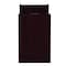 Flash Furniture Dell Receptacle Enclosure for 32 Gallon Trash Cans w/8-in Drop Hole and Upper Tray Shelf, Mahogany GC-M-196-MAH-GG - alternate 4